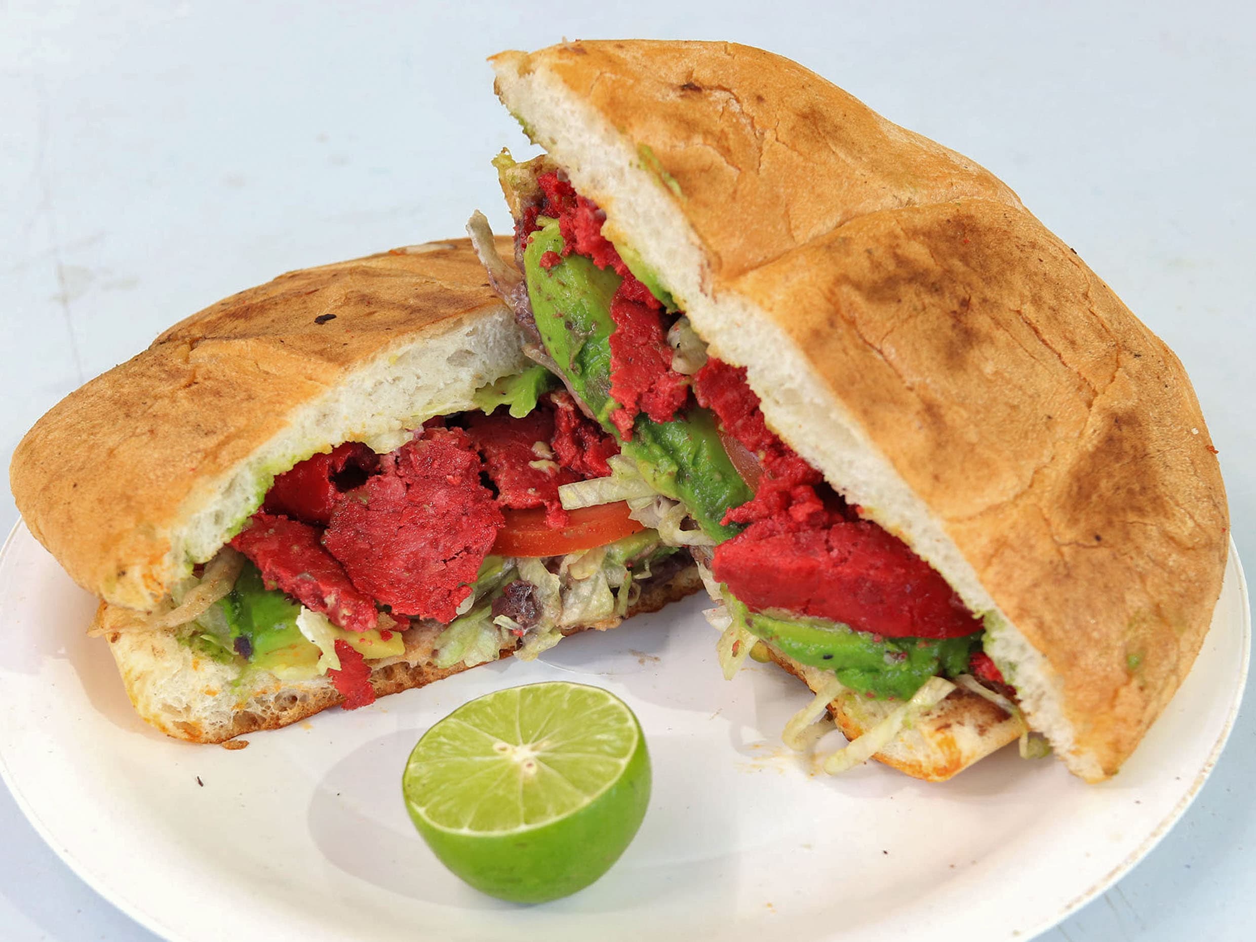 Torta Salchicha Oaxaqueña