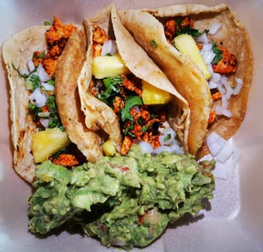 Tacos de Pollo al Pastor