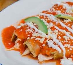 Enchiladas Rojas