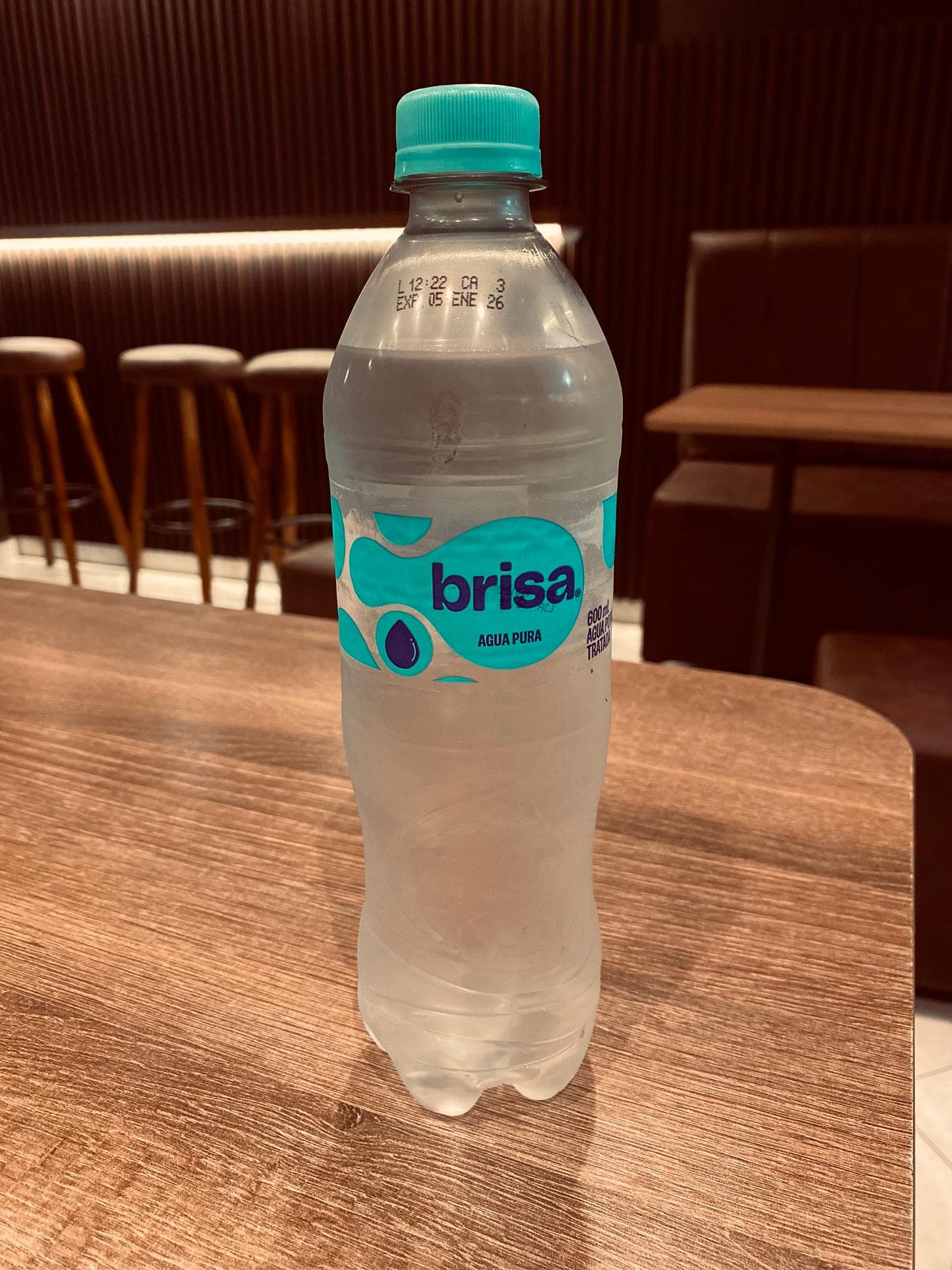 Botella de Agua 600 ML Natural