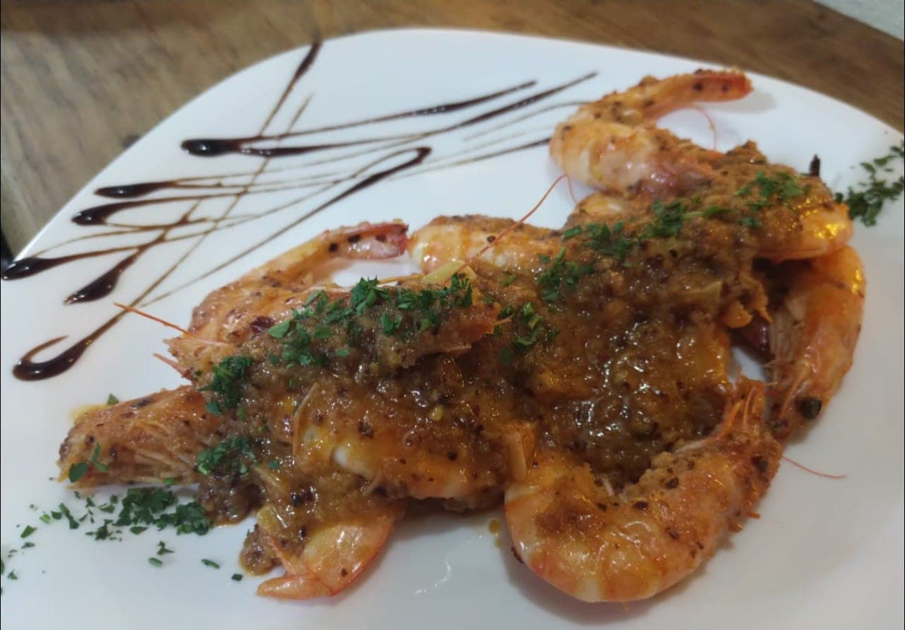 Camarones a la Diavola