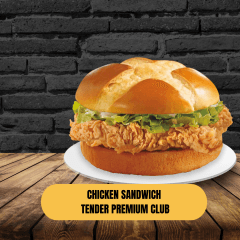 Chicken Sándwich Tender Premium Club