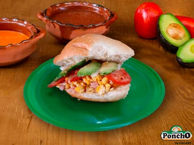 Torta de Huevo con Jamón