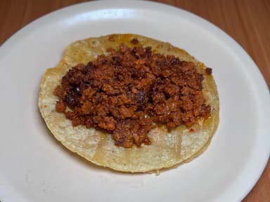 Taco de Chorizo