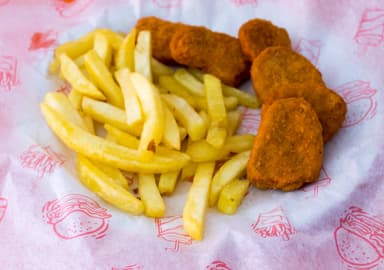 Nuggets con Papas
