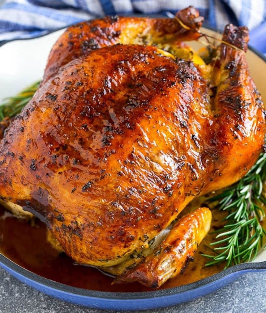 1 POLLO ASADO