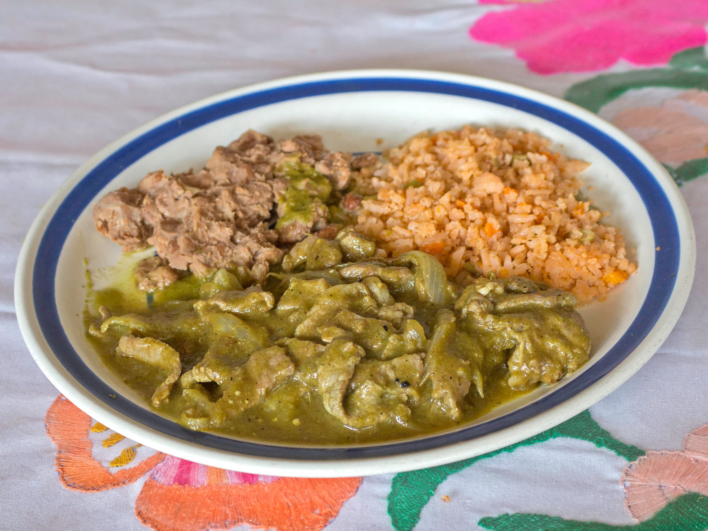 Bistec en Salsa Verde