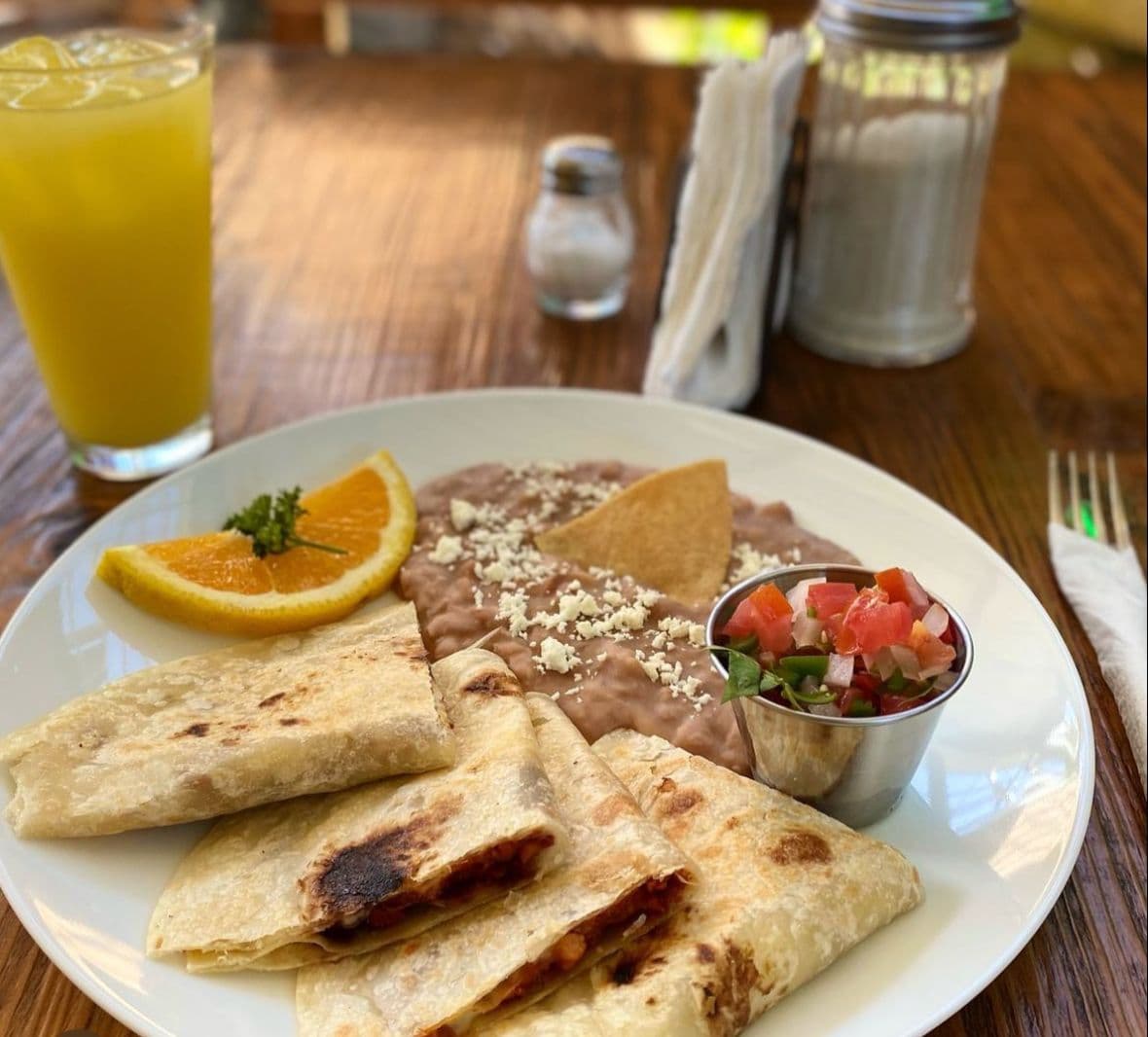 Quesadilla con Chorizo