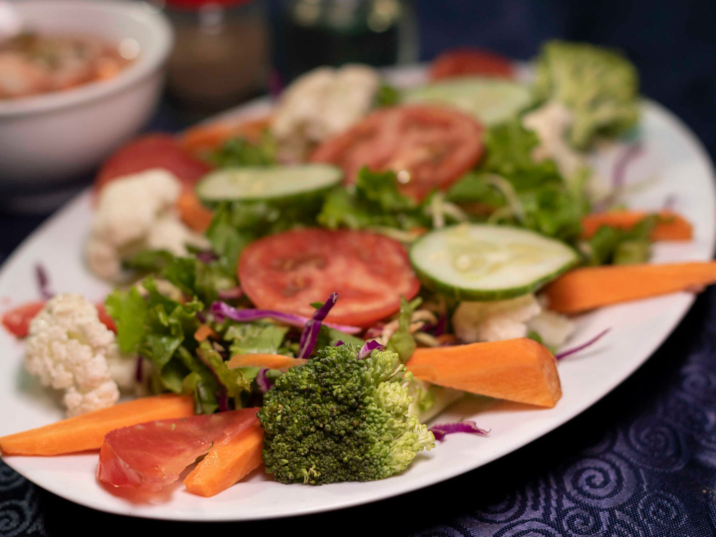 Ensalada Verde con Vegetales