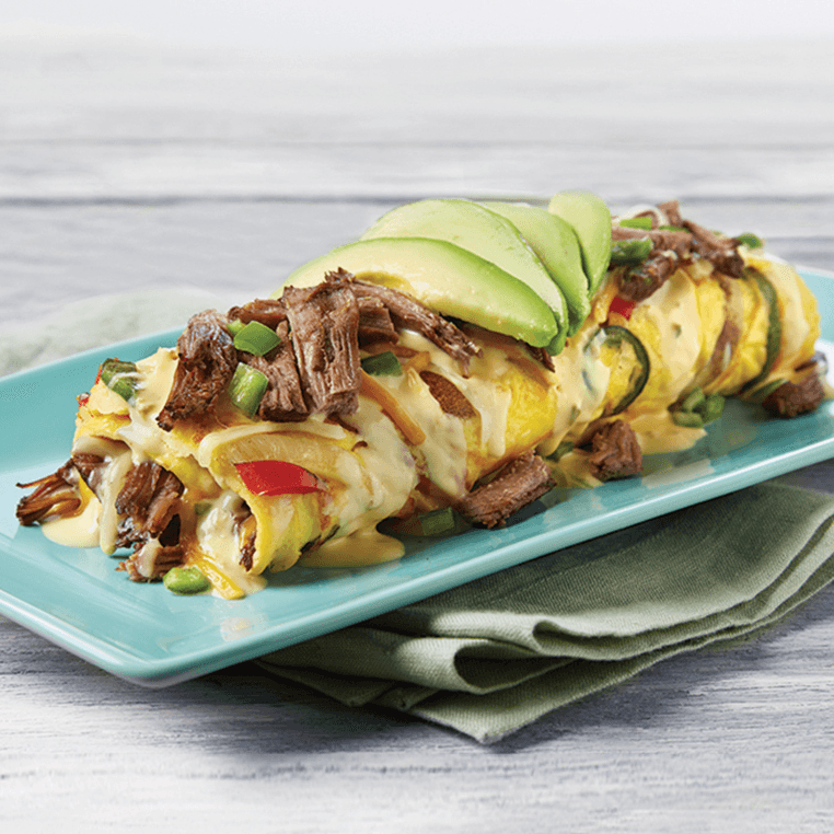 Poblano Omelette