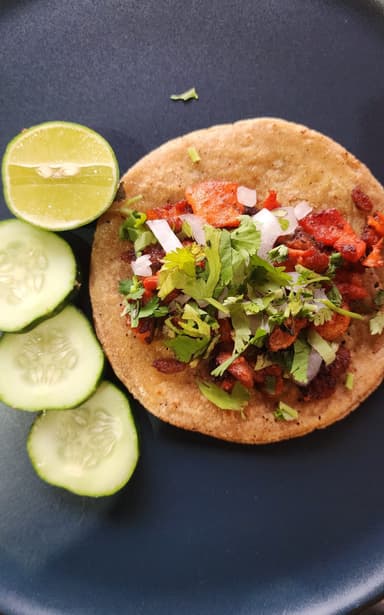 Combo 5 Tacos de adobada + 1 Agua