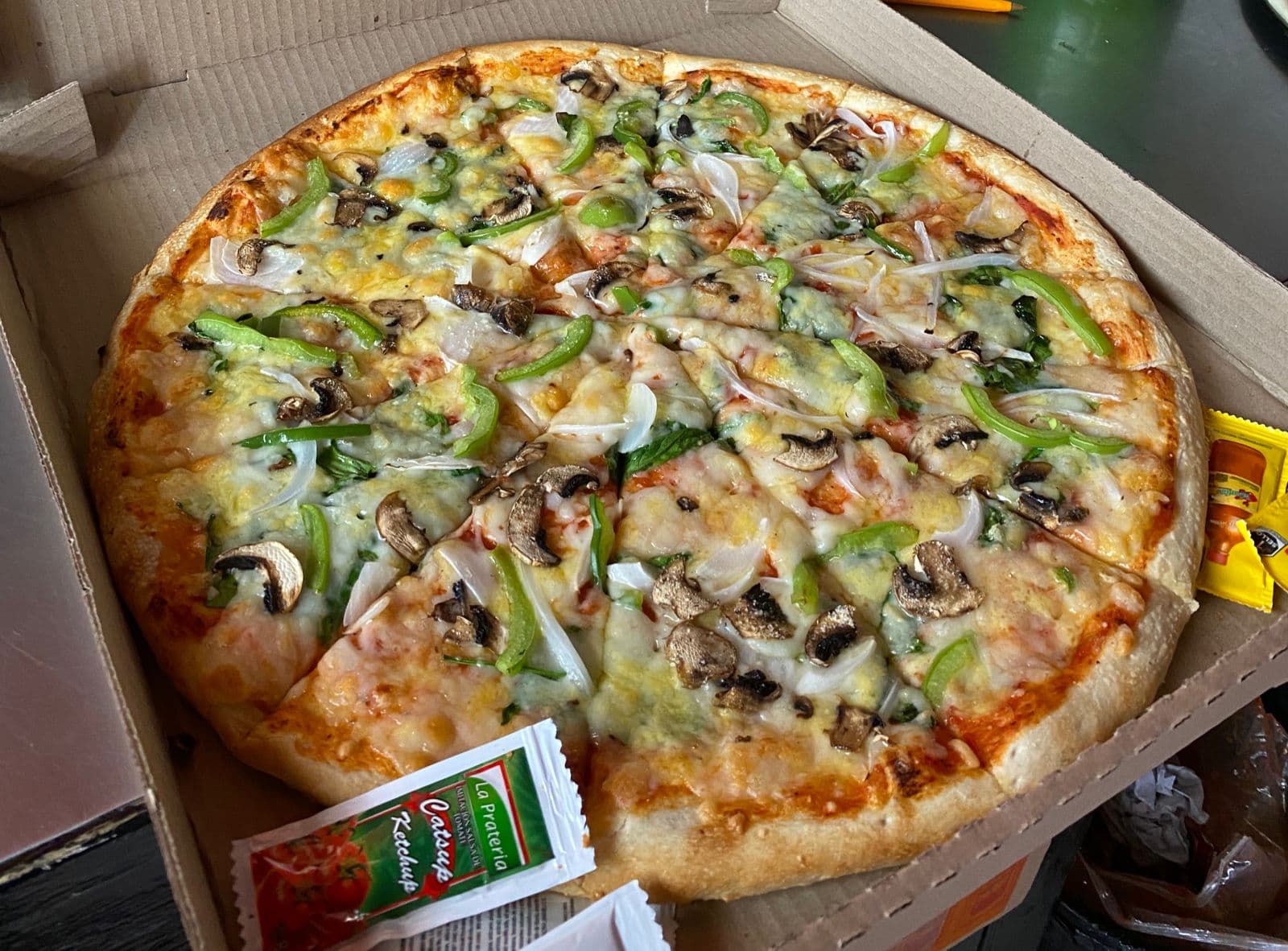 Pizza Grande Popeye