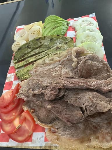 Carne Asada 3 pzas