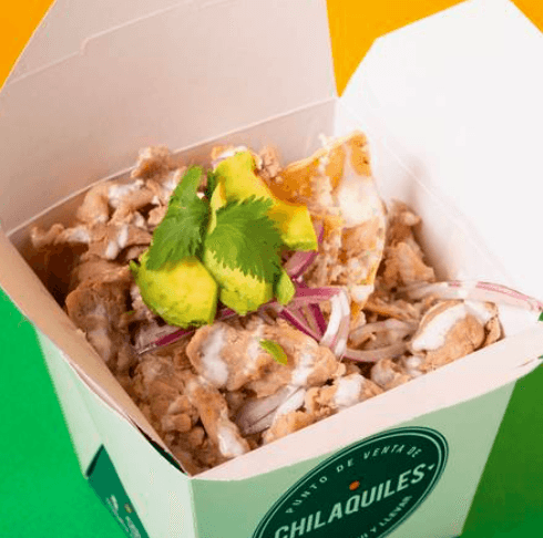 Chilaquiles con Bistec