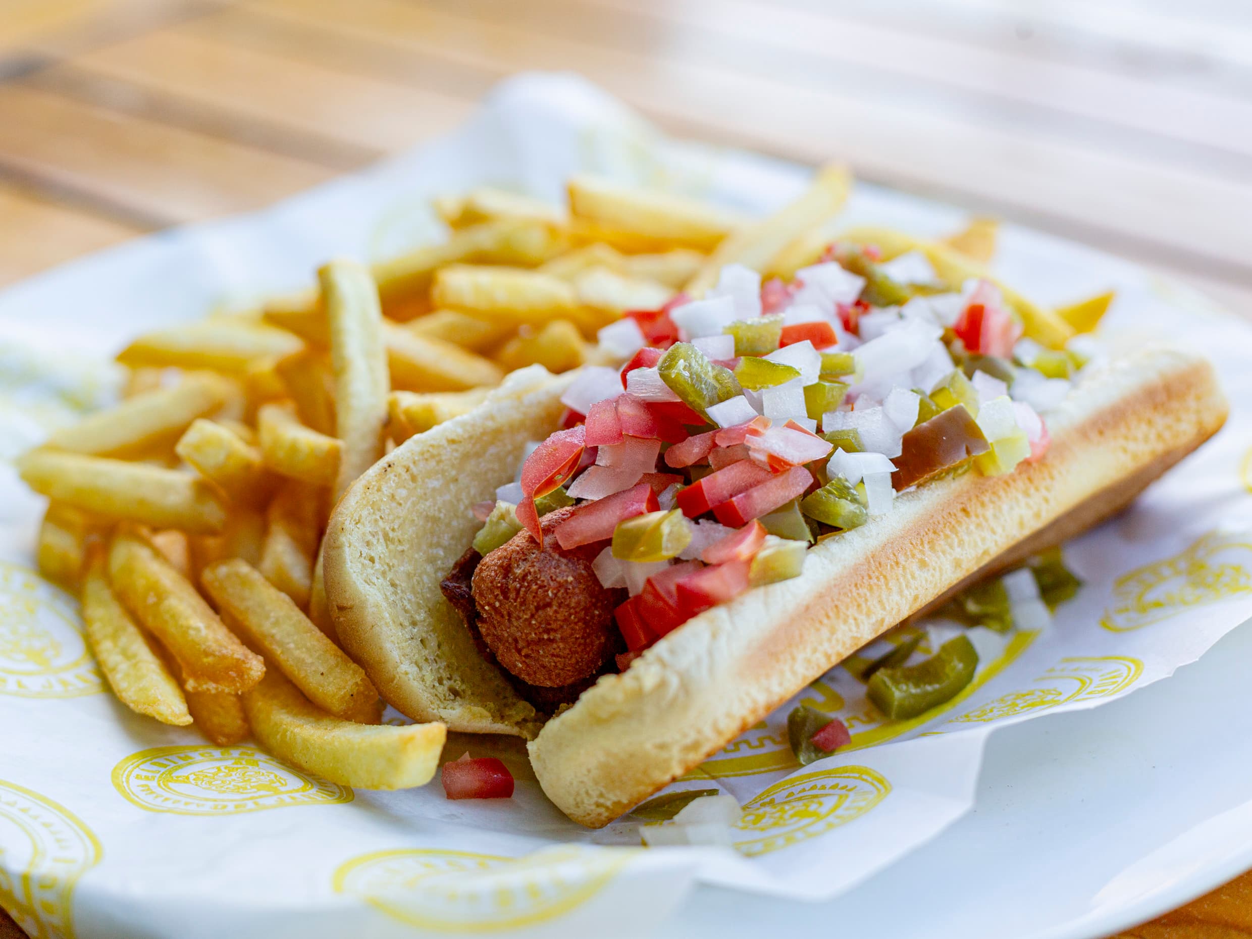 Hot-Dog con Papas