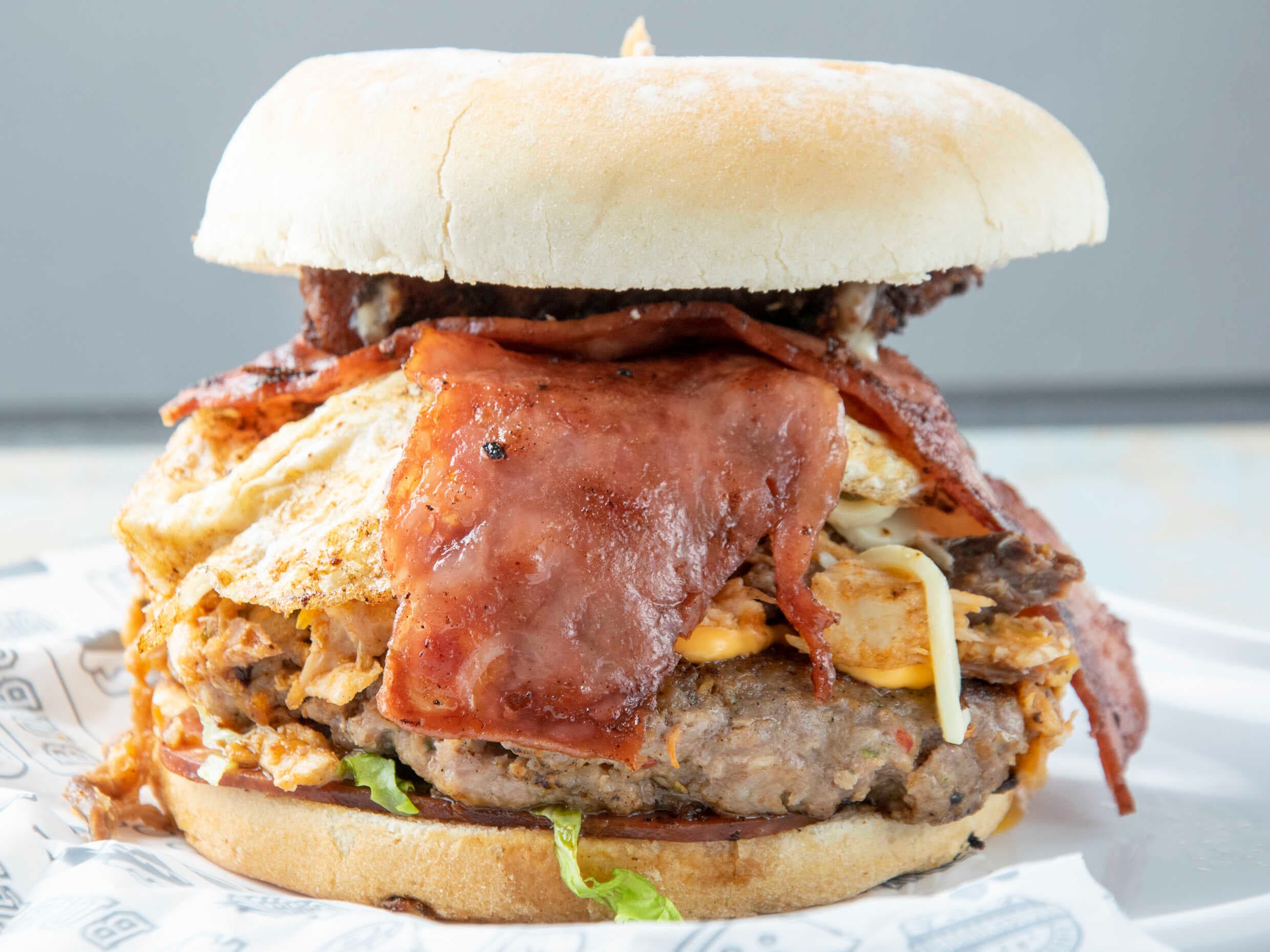 Hamburguesa de la casa