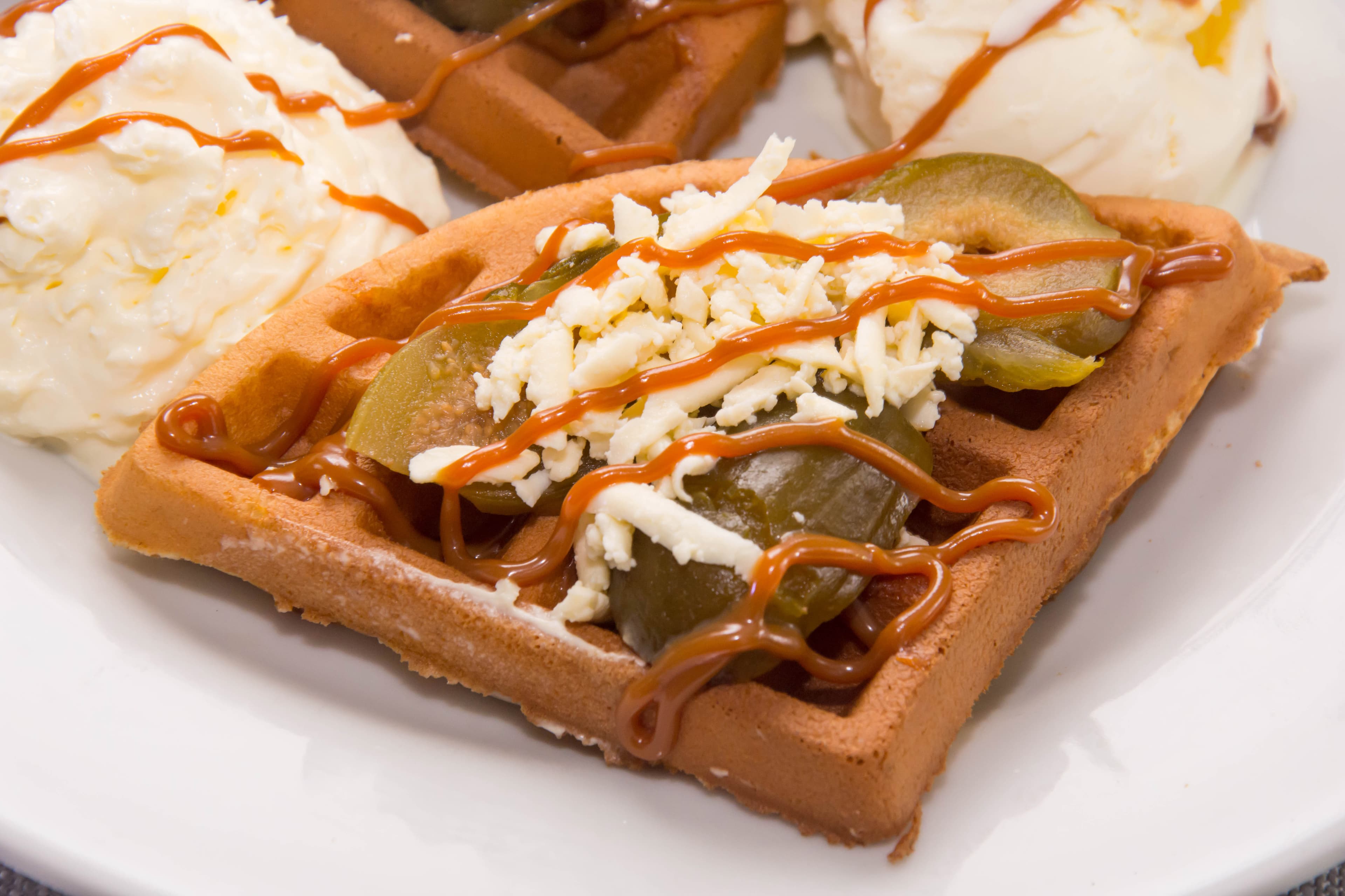 Waffle Brevas Pequeño