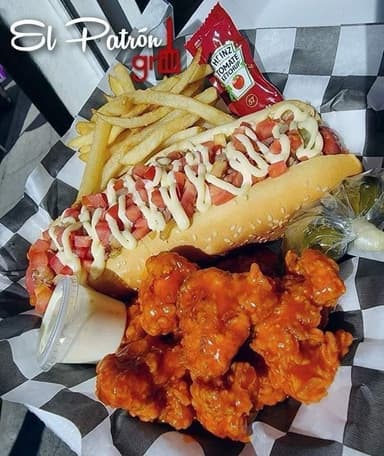 Promo HOT DOG JUMBO con boneless