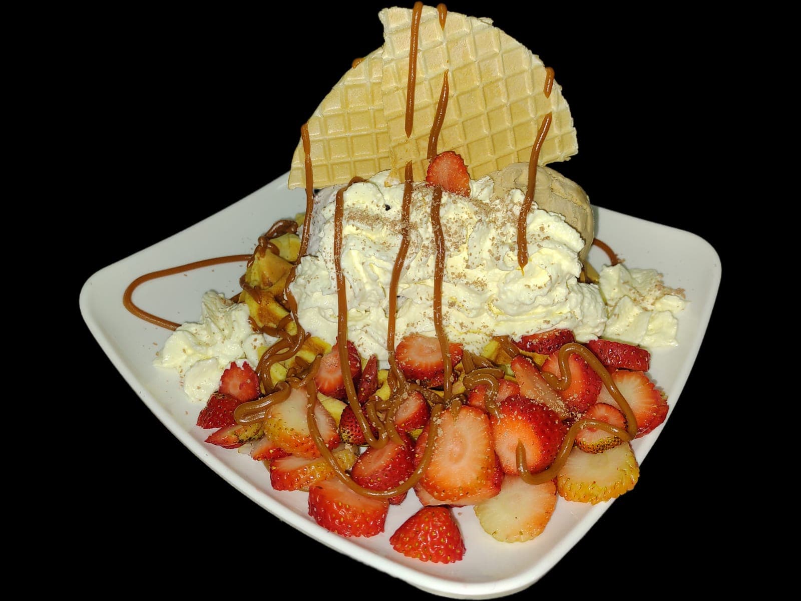 Waffle de Arequipe