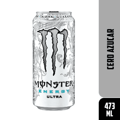Monster Cero Azúcar Blanco 473 ml