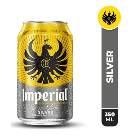 Silver Lata 350 ML Lata