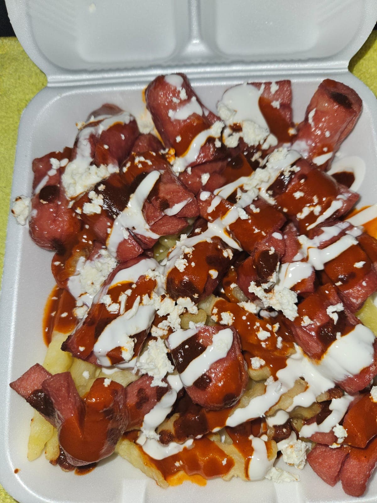 Salchipapas