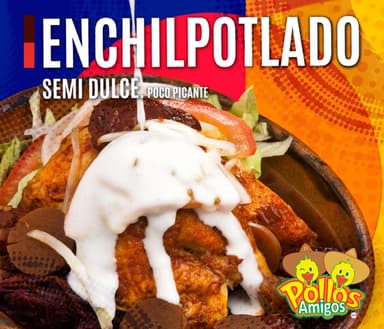 Pollo Entero Enchipotlado