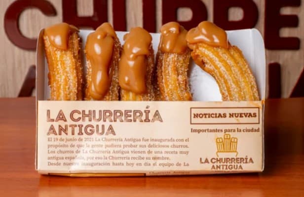 Churros Rellenos de Arequipe