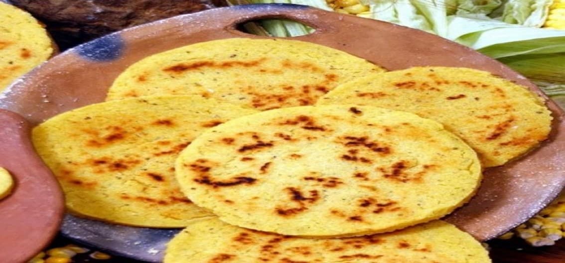 Porción de Arepa Santandereana