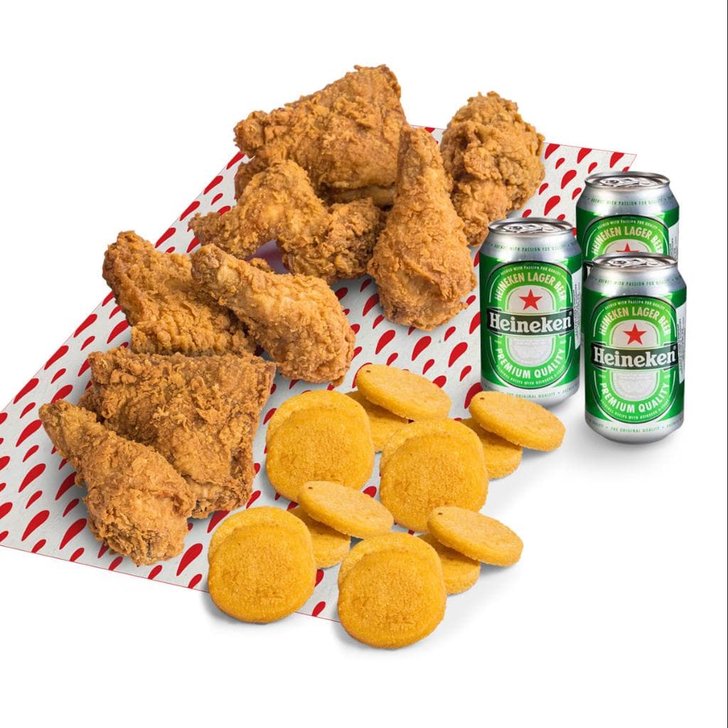8 Presas, 16 Arepas y 3 Cervezas