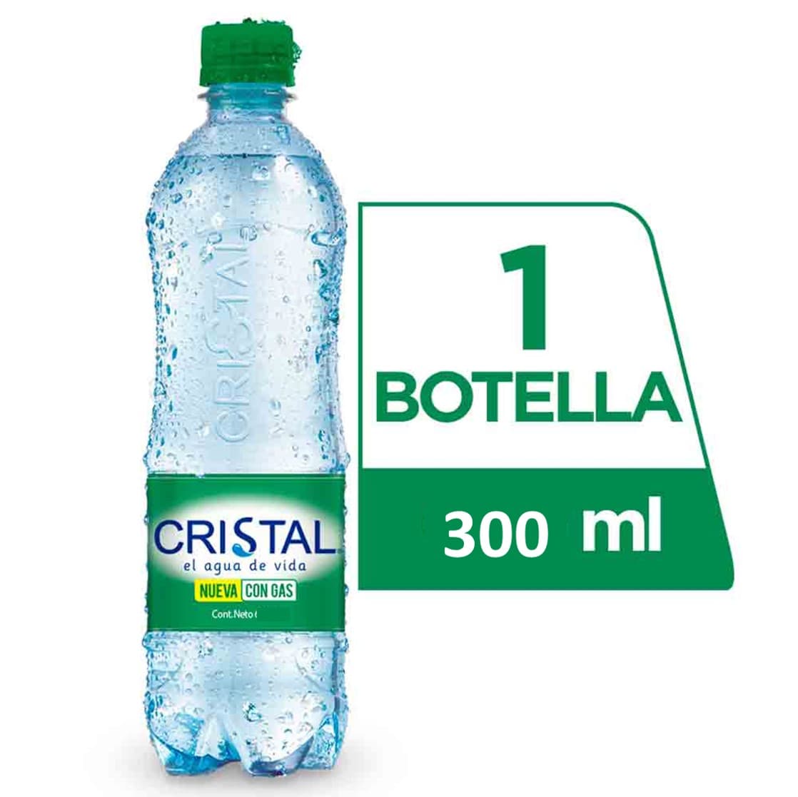Botella de Agua con Gas 600 ml