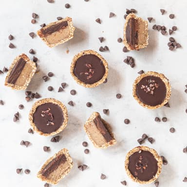 Salted Almond Caramel Cup Vegano
