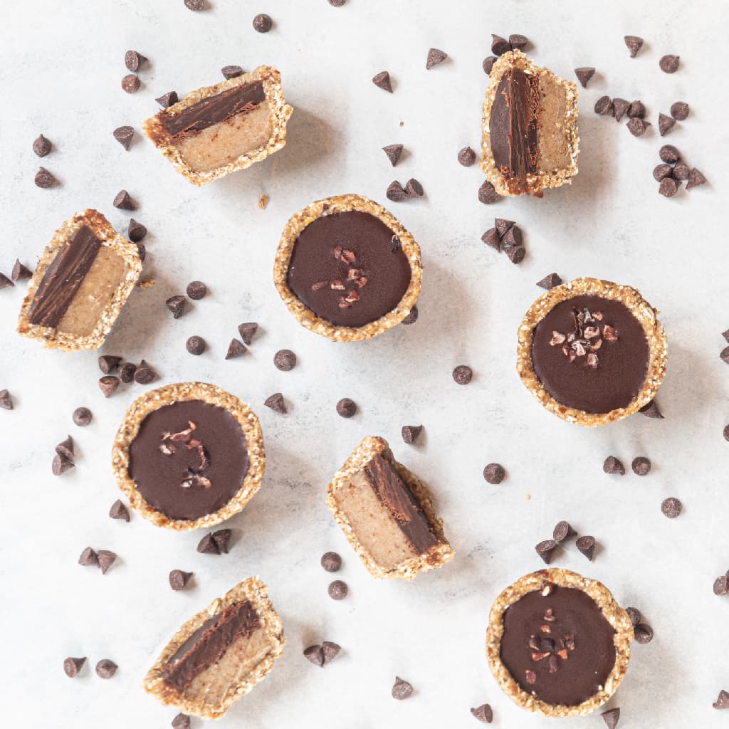 Salted Almond Caramel Cup Vegano