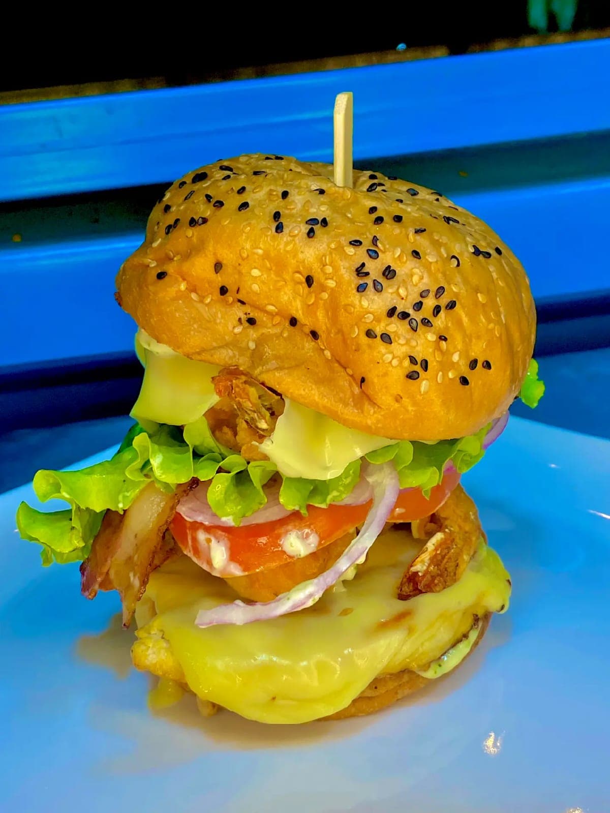 Hamburguesa Buenaventura & Caney