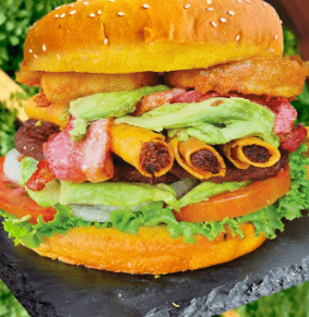Hamburguesa Triple Tacos