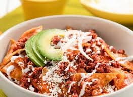 Chilaquiles de Chorizo Argentino
