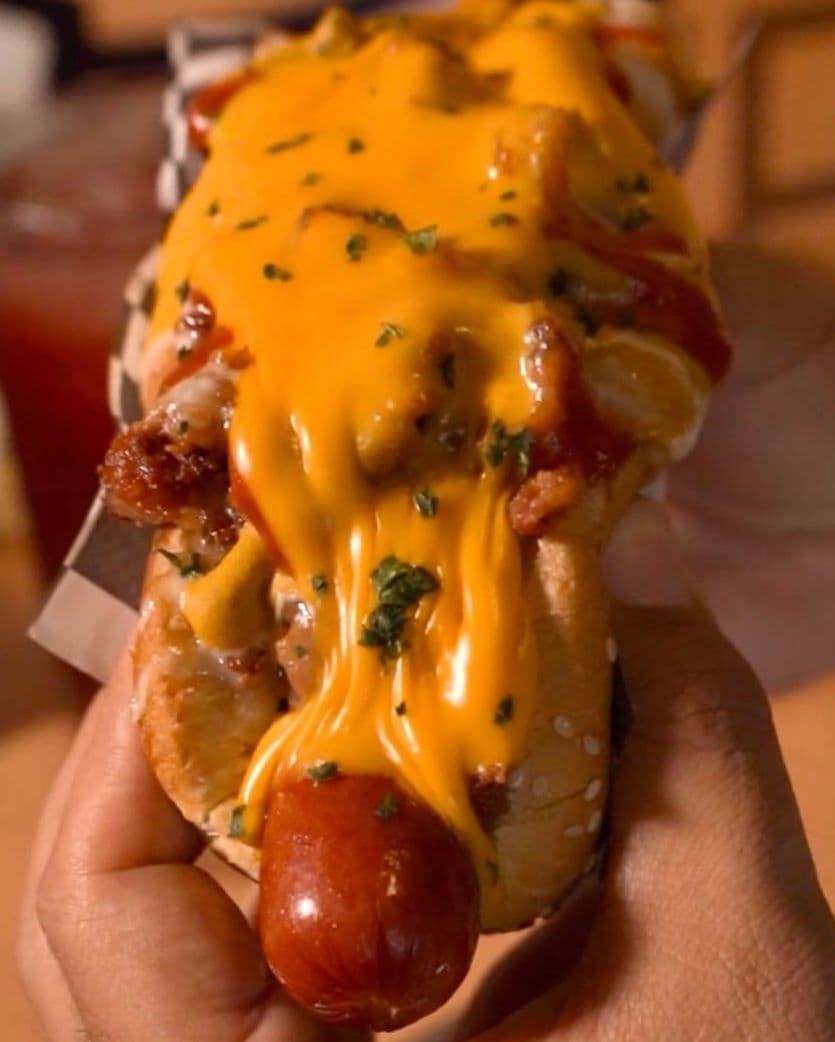 Hot Dog 3 Quesos