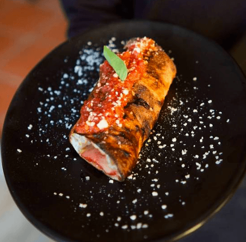 Stromboli Jamón y Queso