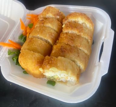 Coco Roll- (rollo empanizado con panko y coco)