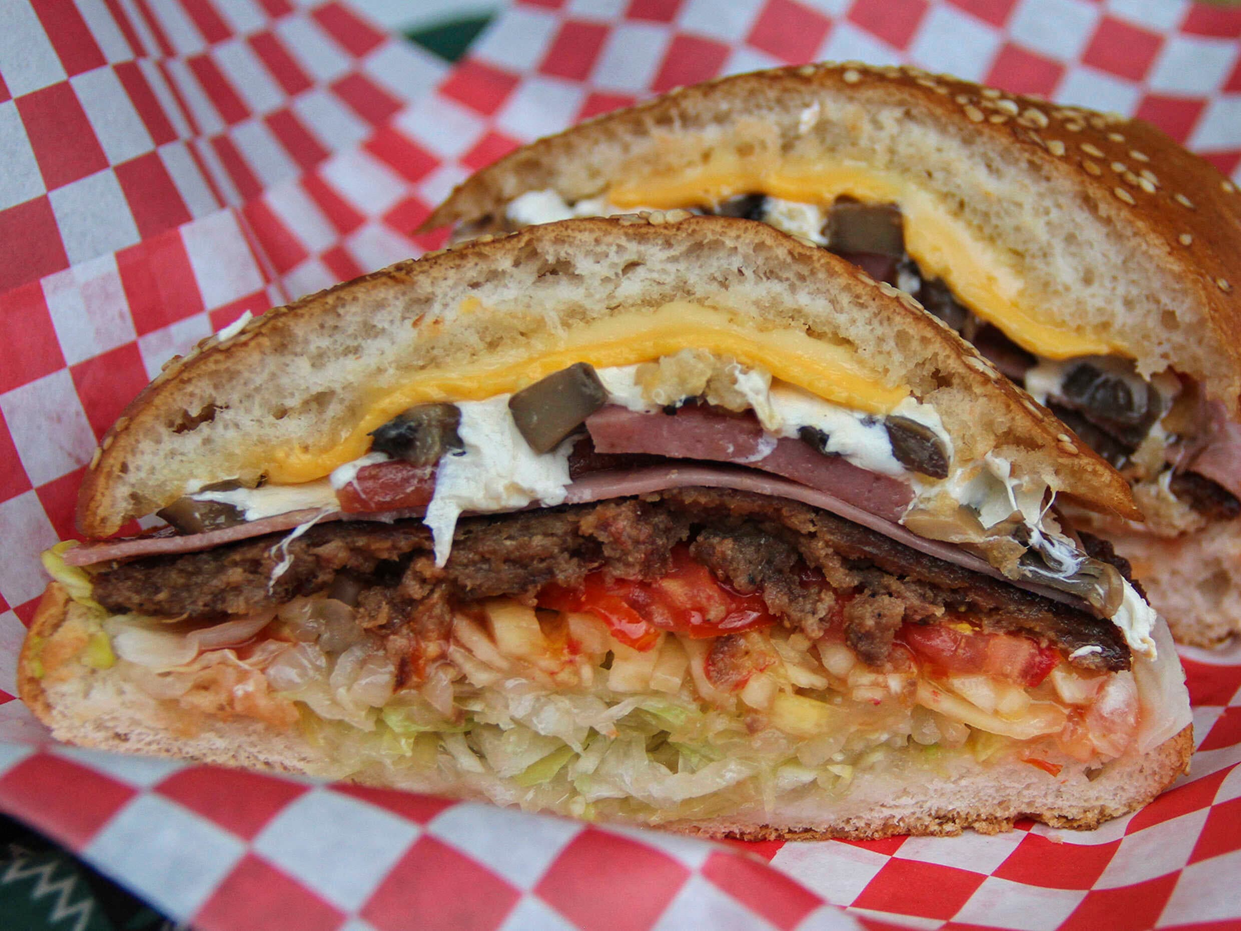 Hamburguesa Italiana