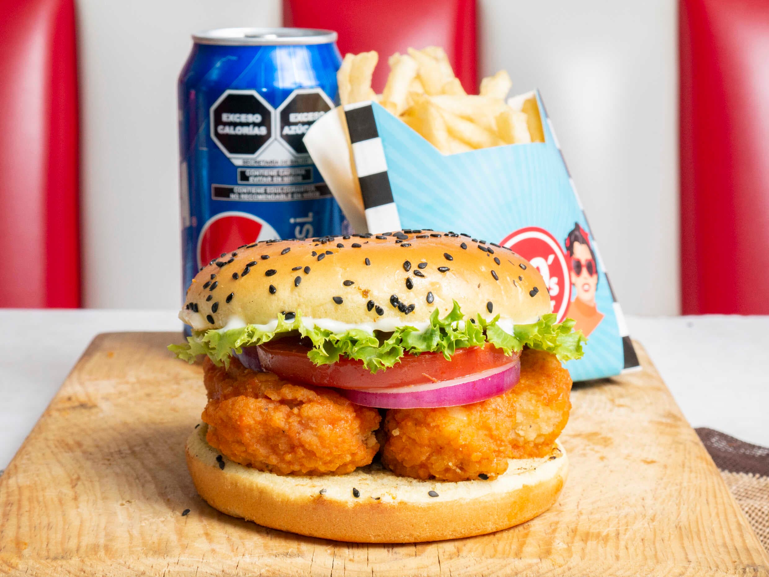 Combo Boneless Burger