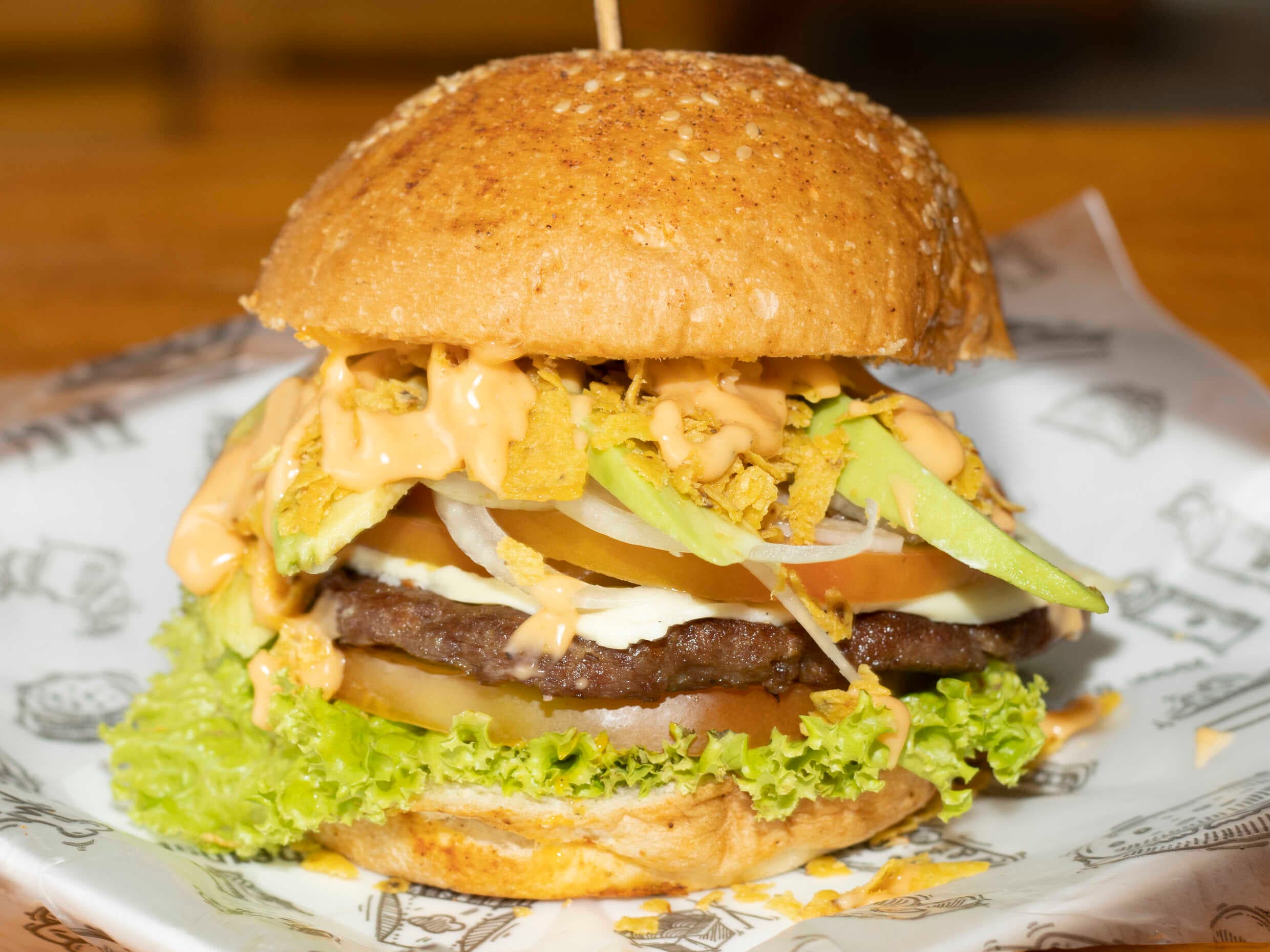 Hamburguesa Mexicana