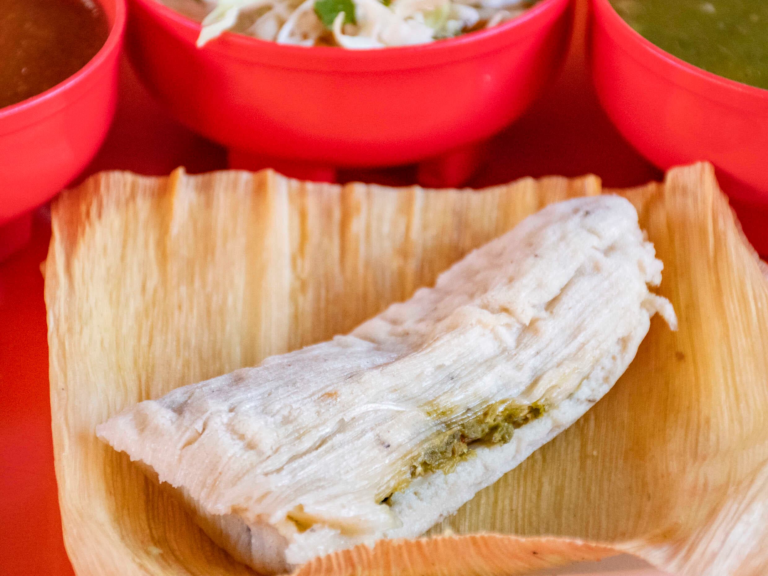 Tamal Tradicional Chicharrón