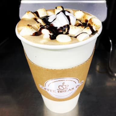 Chocolate con Bombón Flameado
