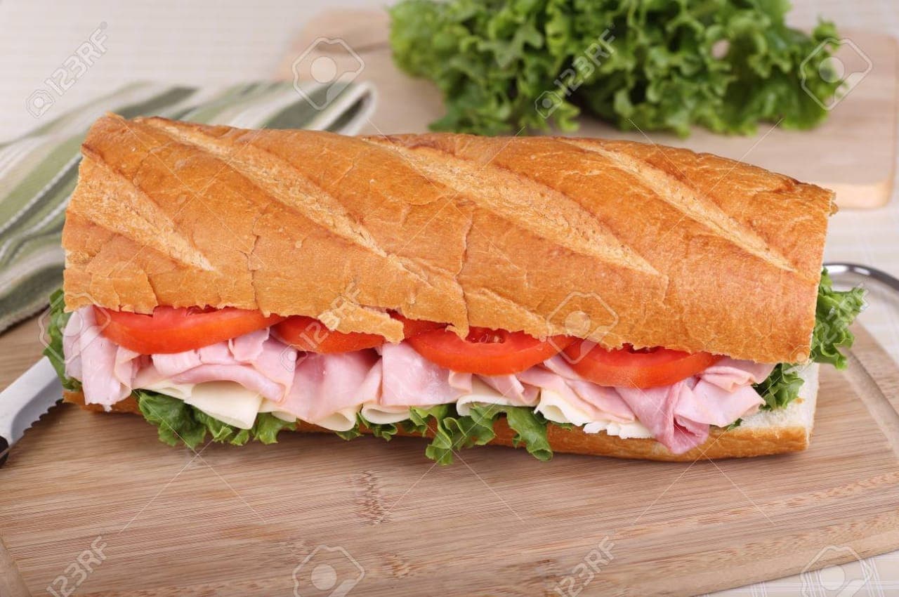Sándwich de Jamón y Queso