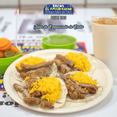 TACO DE EMPANIZADO DE CERDO