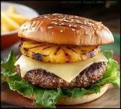 Hamburguesa Hawaiana
