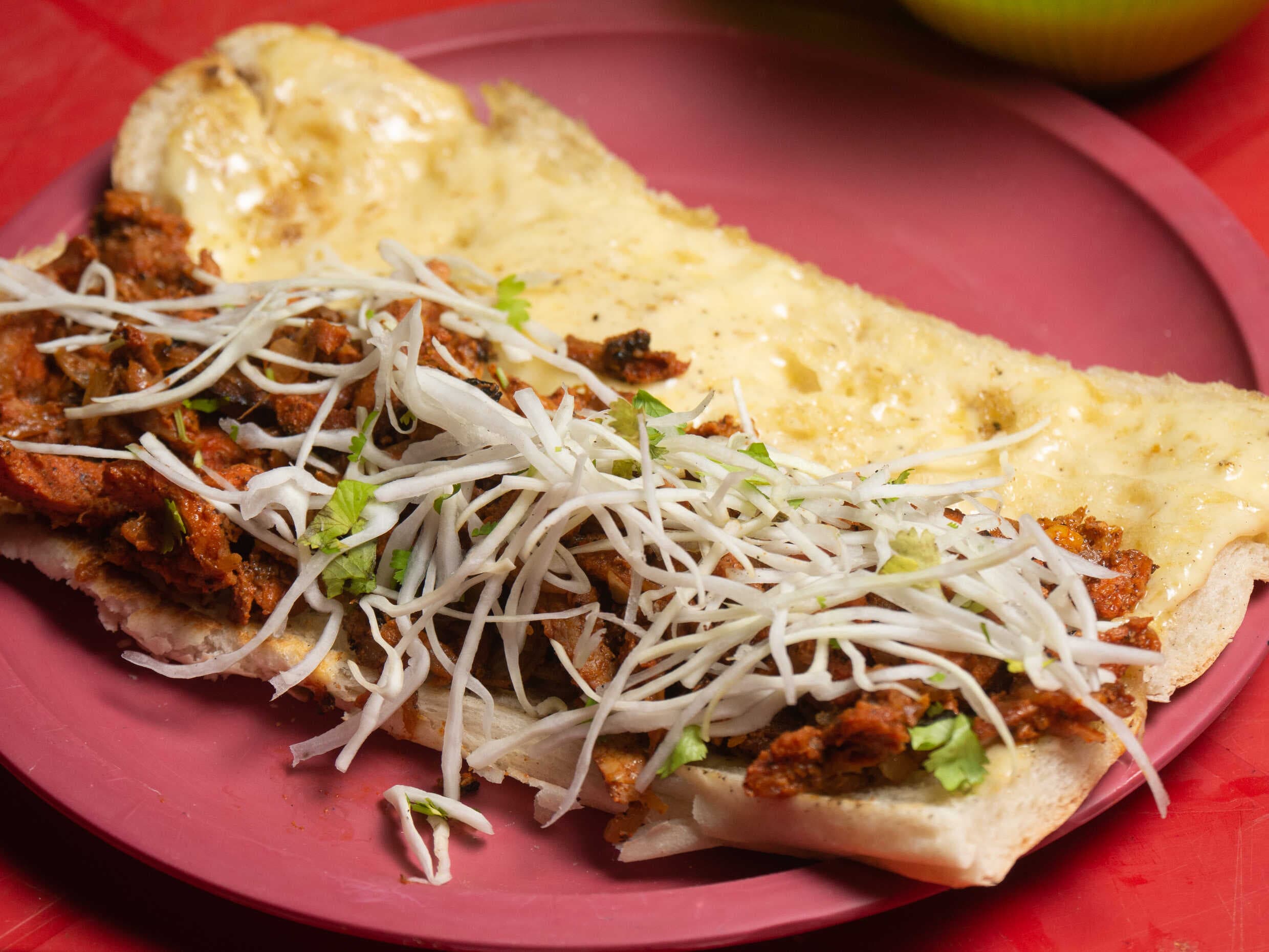 Tranca con Queso (Pastor Trompo)