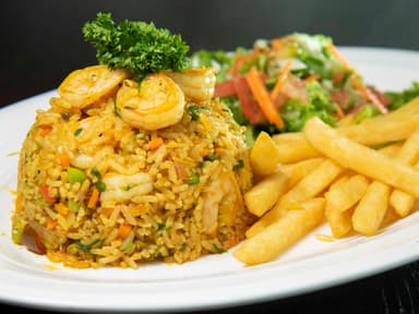 Arroz con Camarones