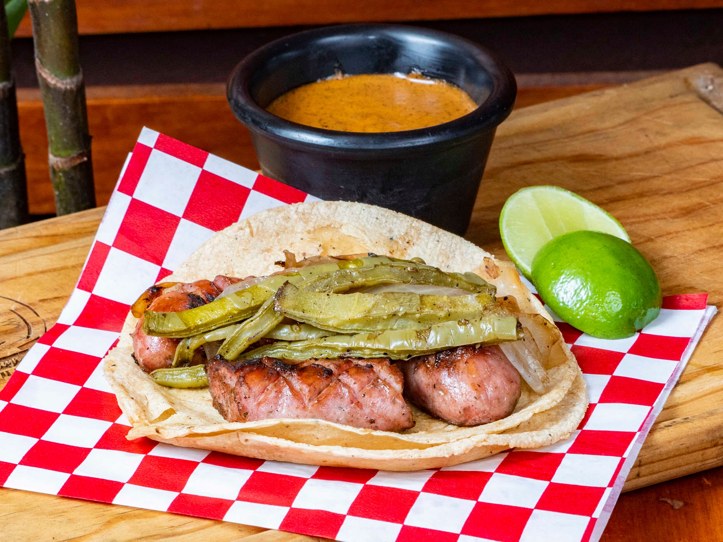 Taco Chorizo Argentino